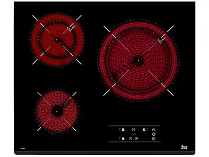 Teka TT 6320 3 zonas 27 cm 60 cm Placa Vitrocerámica