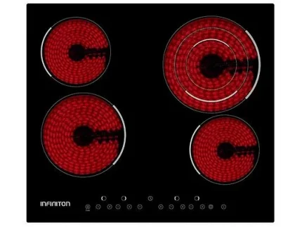 Infiniton VITRO-A4F 4 zonas 59 cm Placa Vitrocerámica