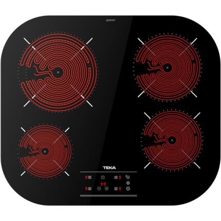 Teka TCC 64310 TTC BK 4 zonas 60 cm placa vitrocerámica