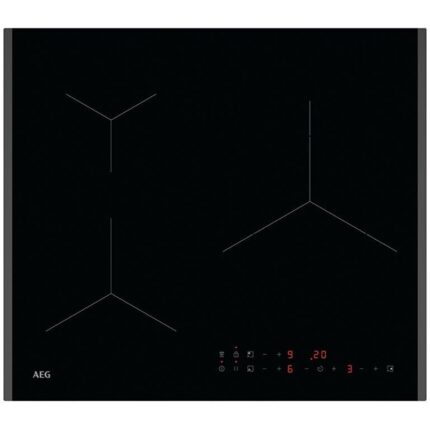 AEG TN63IP0BFB 3 zonas 28 cm 59 cm Negro placa inducción