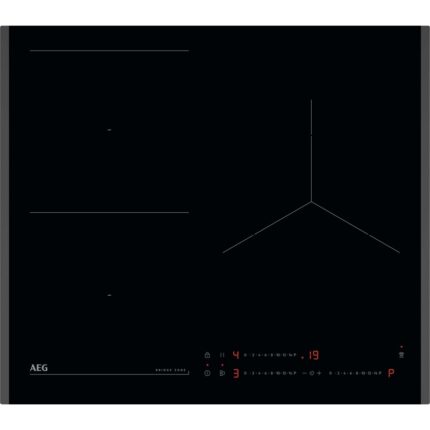 AEG V63IOQ00FB 3 zonas 590 mm Negro placa inducción