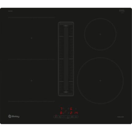 Balay 3EBC963ER 4 zonas 7400 W 60 cm placa inducción con extractor